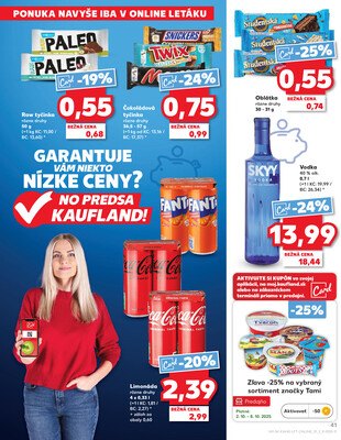Kaufland 2.10. - 8.10. - Kaufland Liptovský Mikuláš