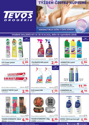 Tevos drogérie : 1 leták