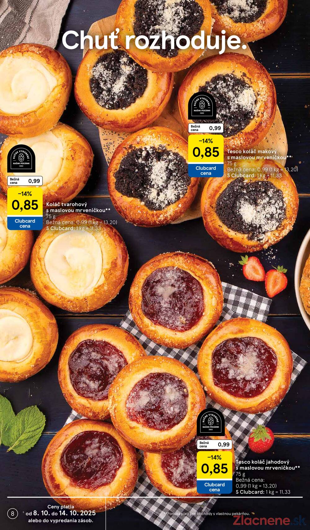 Leták Tesco - Tesco malé hypermarkety od 8.10. do 14.10.2025 - strana 8