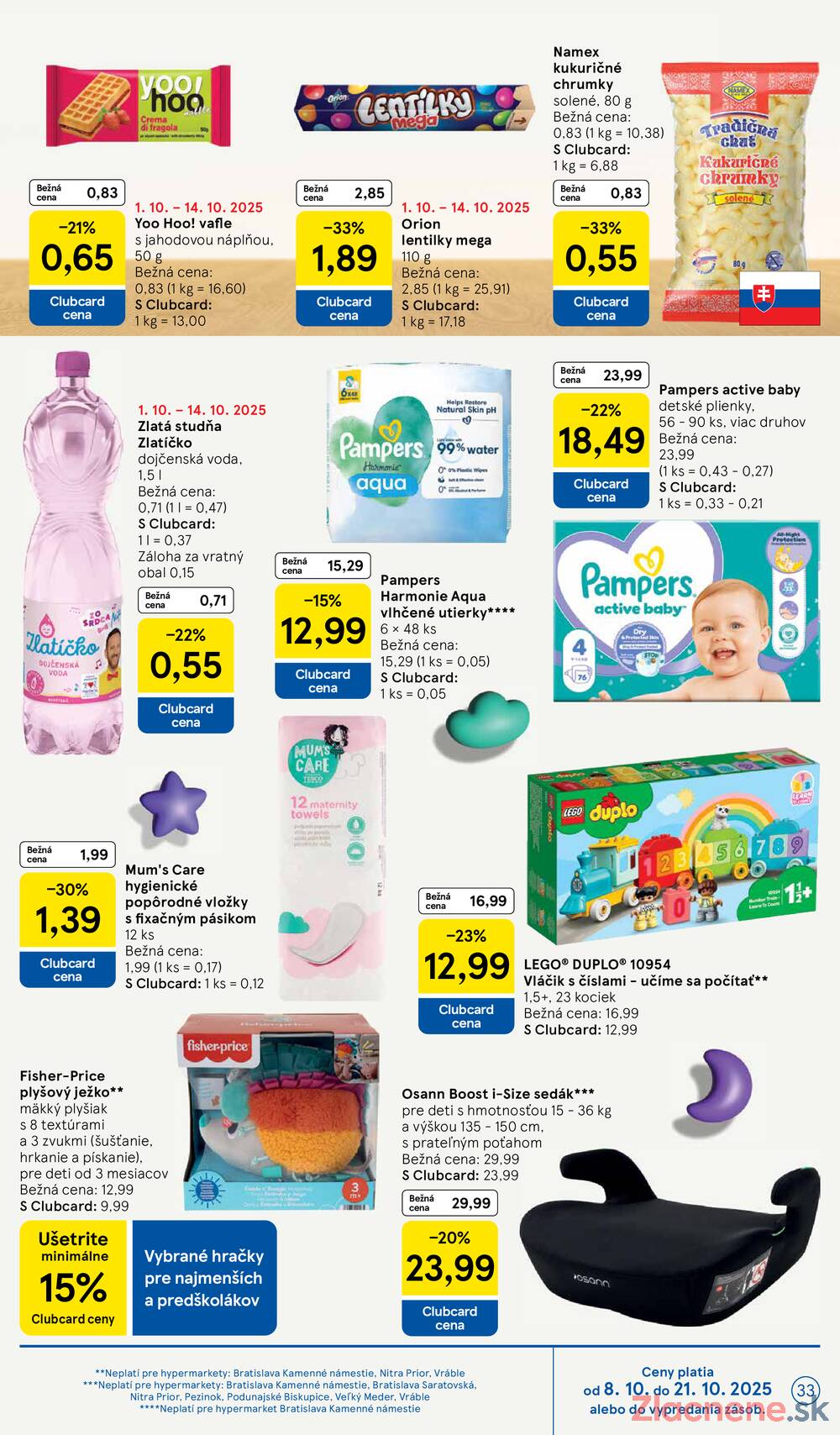 Leták Tesco - Tesco malé hypermarkety od 8.10. do 14.10.2025 - strana 33