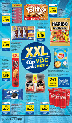 Tesco malé hypermarkety od 8.10. do 14.10.2025