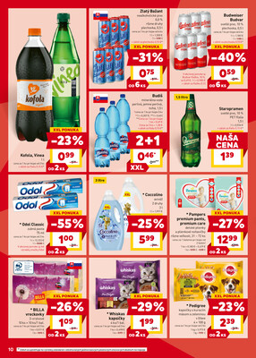 Leták Billa
		  platný do 14.10.2025 - strana 10