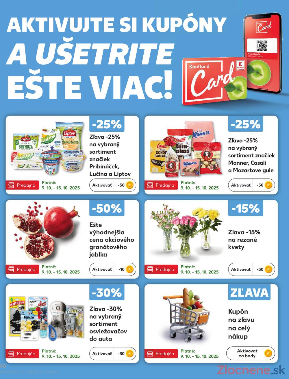 Leták Kaufland - Kaufland 9.10. - 15.10. - Kaufland Brezno - strana 40