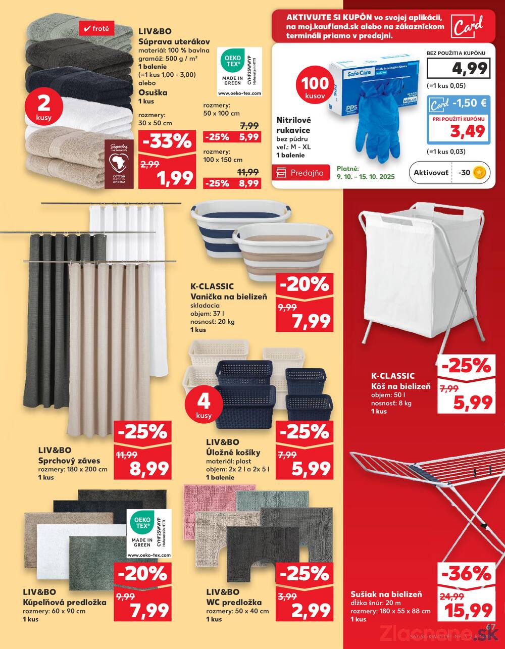 Leták Kaufland - Kaufland 9.10. - 15.10. - Kaufland Brezno - strana 67