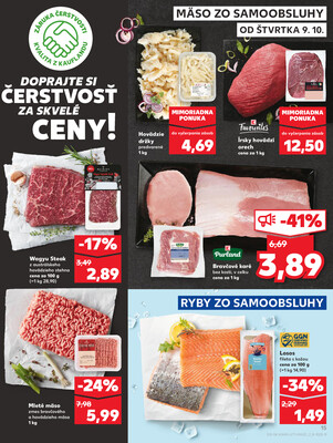 Kaufland 9.10. - 15.10. - Kaufland Brezno