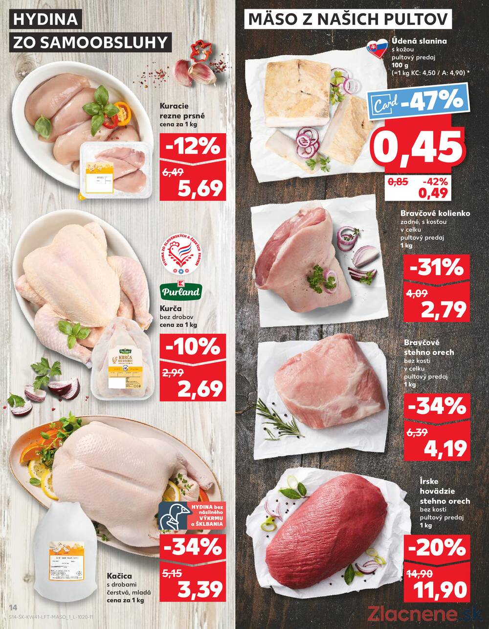 Leták Kaufland - Kaufland 9.10. - 15.10. - Kaufland Bytča - strana 14