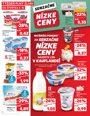 Kaufland 9.10. - 15.10. - Kaufland Bytča