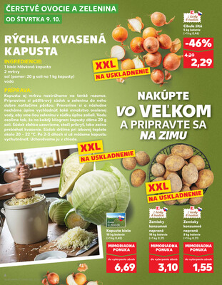 Kaufland 9.10. - 15.10. - Kaufland Poprad - Jiřího Wolkera