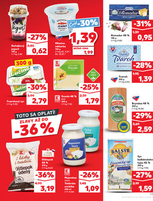 Kaufland 9.10. - 15.10. - Kaufland Poprad - Jiřího Wolkera