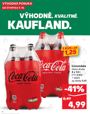 Kaufland 9.10. - 15.10. - Kaufland Poprad - Jiřího Wolkera