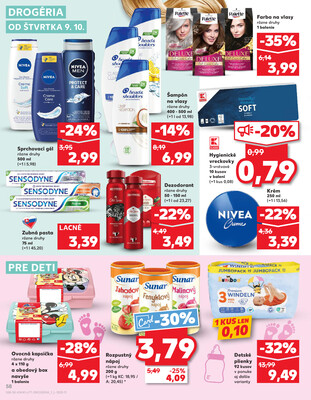Kaufland 9.10. - 15.10. - Kaufland Poprad - Jiřího Wolkera