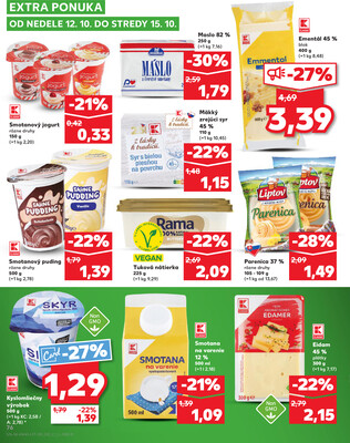 Kaufland 9.10. - 15.10. - Kaufland Poprad - Jiřího Wolkera