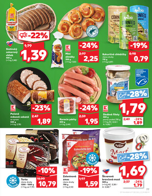 Kaufland 9.10. - 15.10. - Kaufland Poprad - Jiřího Wolkera