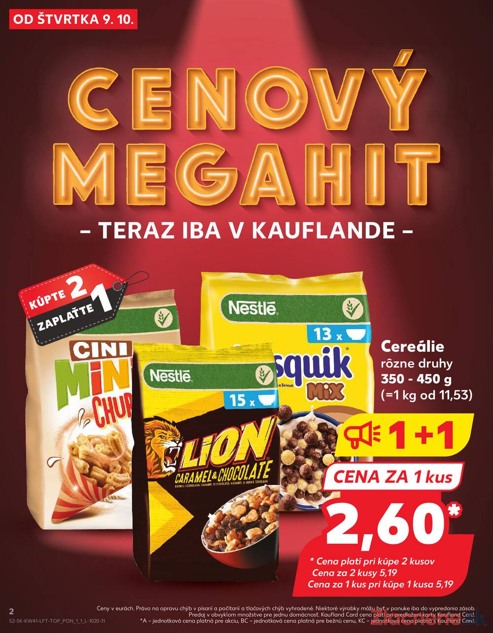 Leták Kaufland - Kaufland 9.10. - 15.10. - Kaufland Veľký Meder - strana 2