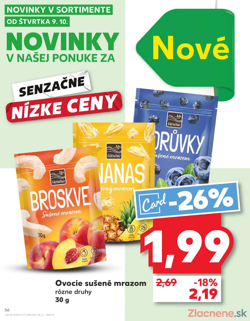 Leták Kaufland - Kaufland 9.10. - 15.10. - Kaufland Veľký Meder - strana 56
