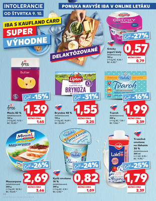 Kaufland 9.10. - 15.10. - Kaufland Veľký Meder