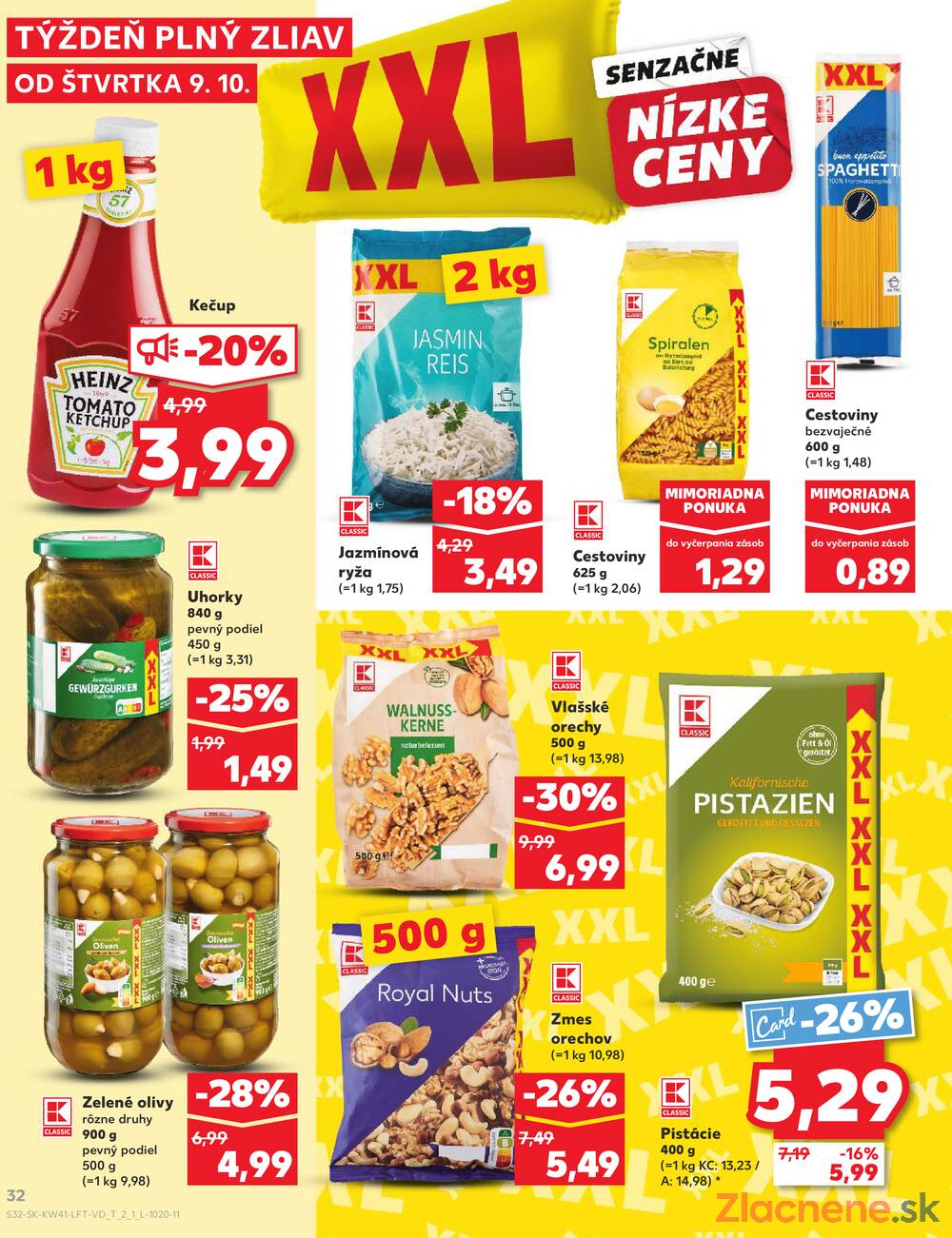 Leták Kaufland - Kaufland 9.10. - 15.10. - Kaufland Trnava - Nová ul. - strana 32