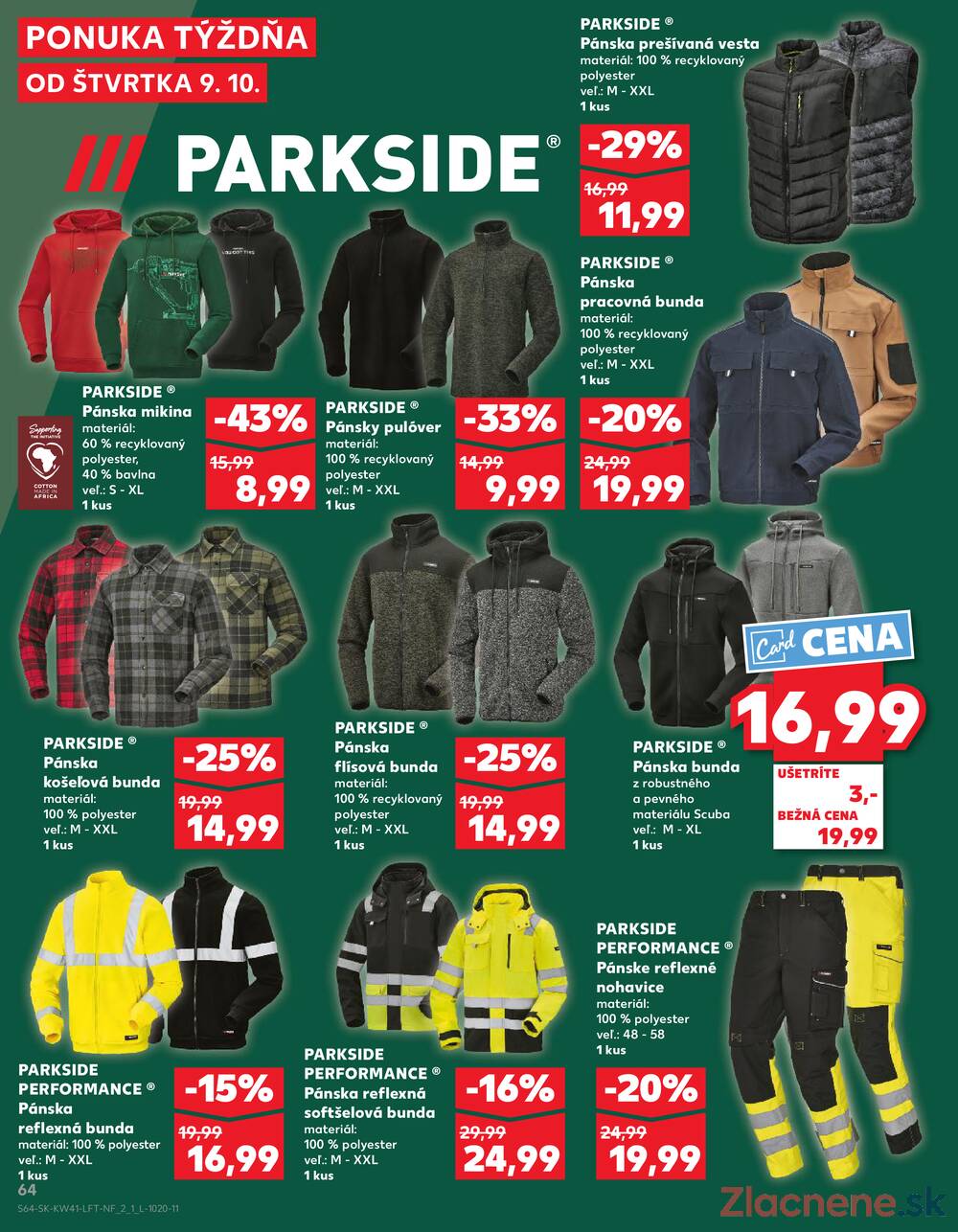 Leták Kaufland - Kaufland 9.10. - 15.10. - Kaufland Trnava - Nová ul. - strana 64