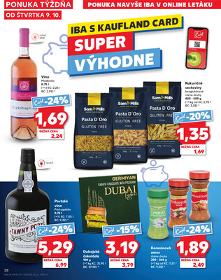 Kaufland 9.10. - 15.10. - Kaufland Trnava - Nová ul.