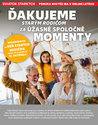 Kaufland 9.10. - 15.10. - Kaufland Trnava - Nová ul.