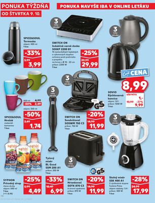 Kaufland 9.10. - 15.10. - Kaufland Trnava - Nová ul.