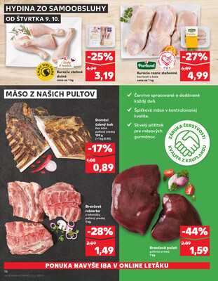 Kaufland 9.10. - 15.10. - Kaufland Bratislava - Nové Mesto