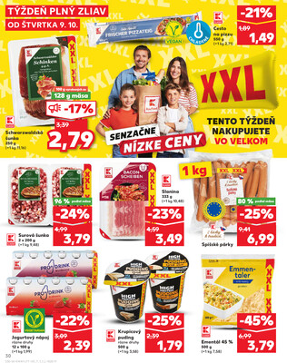 Kaufland 9.10. - 15.10. - Kaufland Bratislava - Nové Mesto
