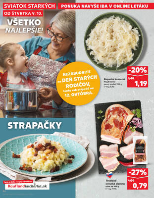 Kaufland 9.10. - 15.10. - Kaufland Bratislava - Nové Mesto