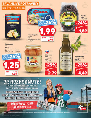 Kaufland 9.10. - 15.10. - Kaufland Bratislava - Nové Mesto