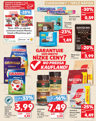 Kaufland 9.10. - 15.10. - Kaufland Bratislava - Nové Mesto