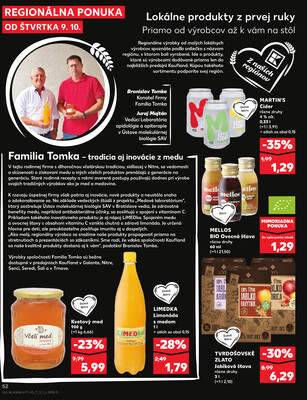 Kaufland 9.10. - 15.10. - Kaufland Bratislava - Nové Mesto