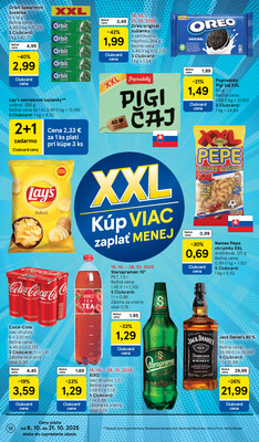 Tesco malé hypermarkety od 15.10. do 21.10.2025