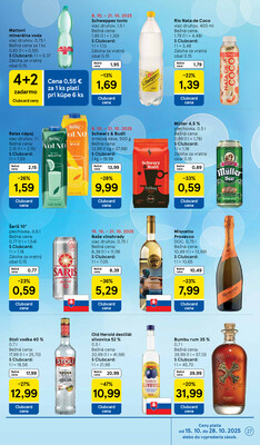 Tesco malé hypermarkety od 15.10. do 21.10.2025