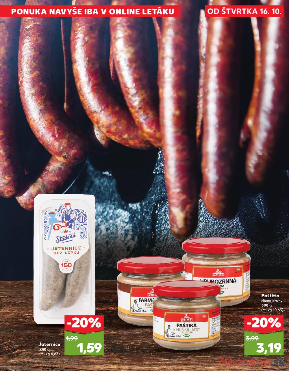 Leták Kaufland - Kaufland 16.10. - 22.10. - Kaufland Tvrdošín - strana 21