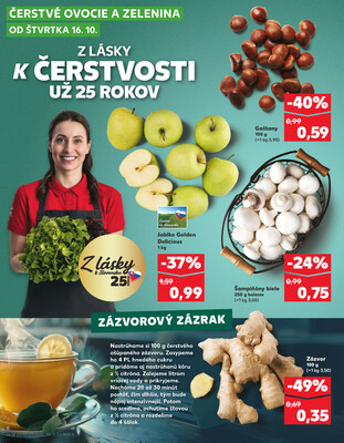 Kaufland 16.10. - 22.10. - Kaufland Tvrdošín