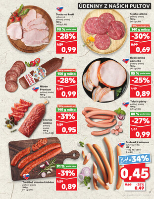 Kaufland 16.10. - 22.10. - Kaufland Tvrdošín