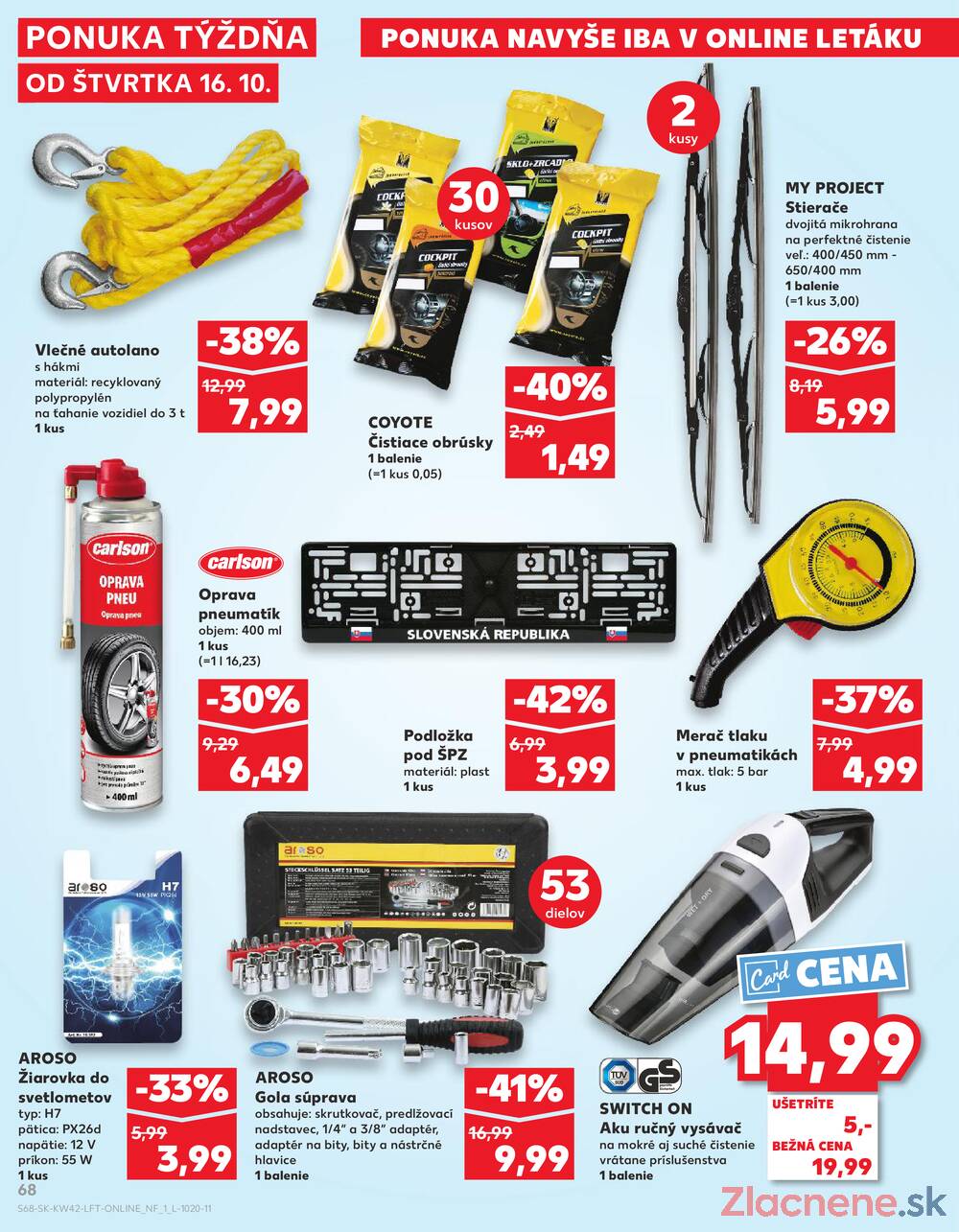 Leták Kaufland - Kaufland 16.10. - 22.10. - Kaufland Detva - strana 68