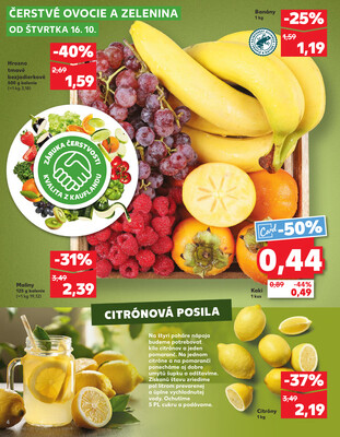 Kaufland 16.10. - 22.10. - Kaufland Detva