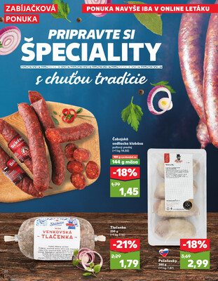 Kaufland 16.10. - 22.10. - Kaufland Bytča