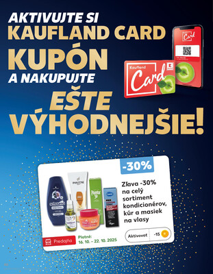 Kaufland 16.10. - 22.10. - Kaufland Bytča