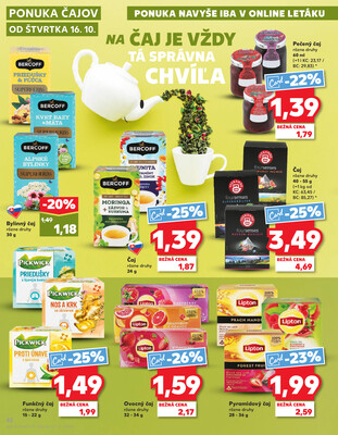 Kaufland 16.10. - 22.10. - Kaufland Bytča
