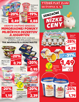 Kaufland 16.10. - 22.10. - Kaufland Nové Mesto nad Váhom