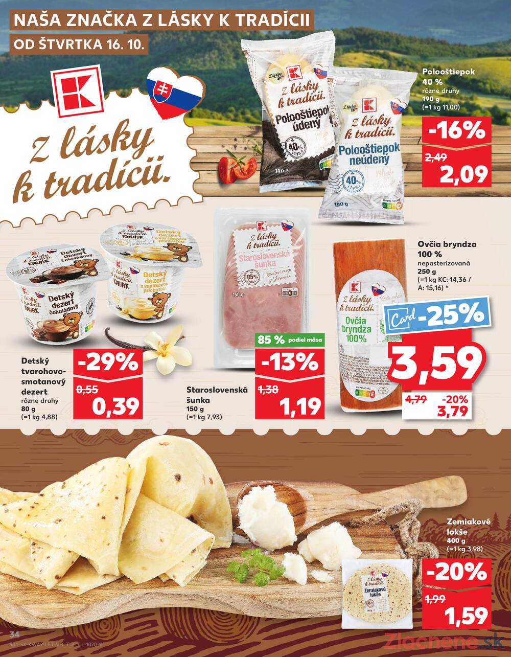 Leták Kaufland - Kaufland 16.10. - 22.10. - Kaufland Zlaté Moravce - strana 34