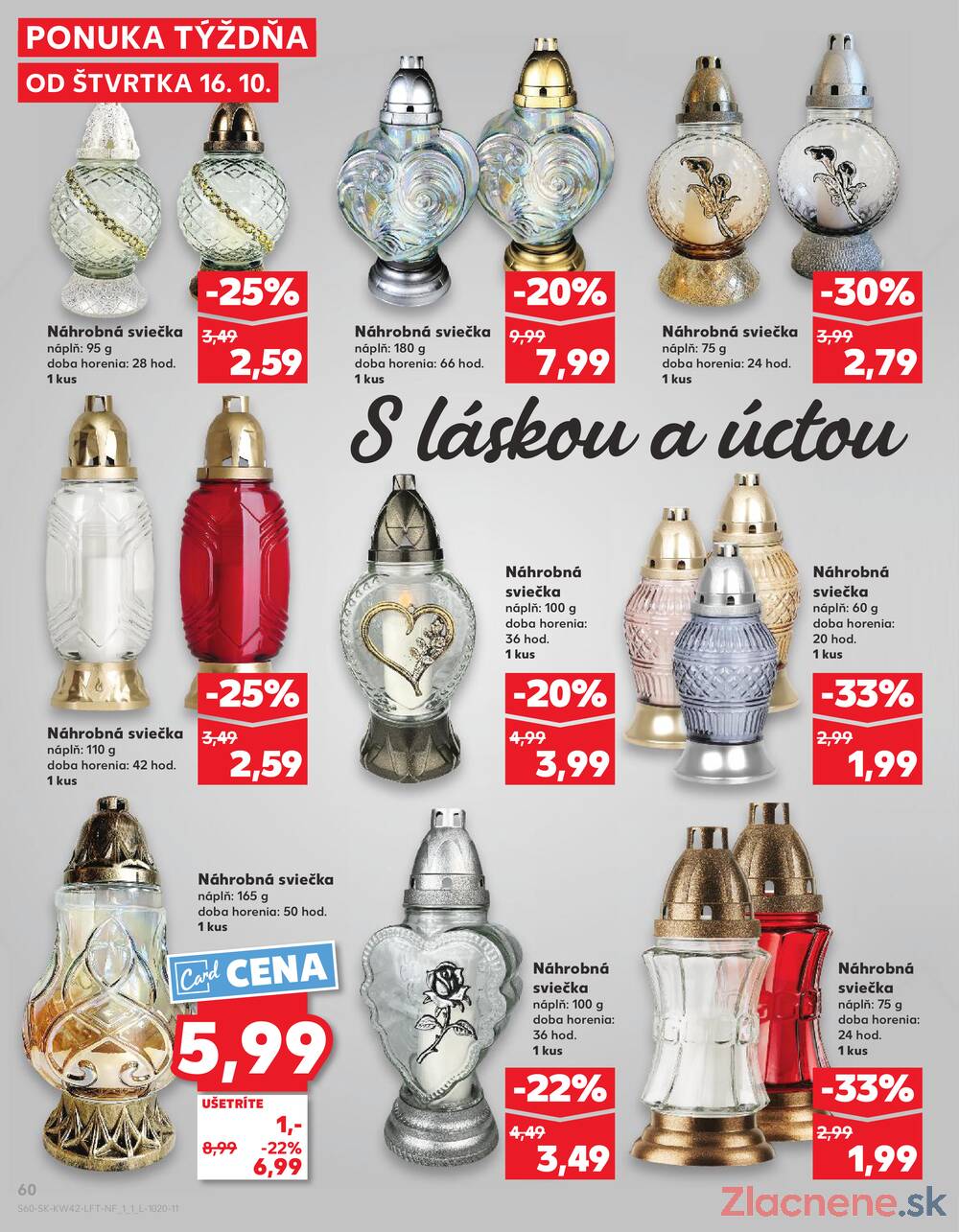 Leták Kaufland - Kaufland 16.10. - 22.10. - Kaufland Zlaté Moravce - strana 60