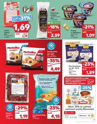 Kaufland 16.10. - 22.10. - Kaufland Topoľčany