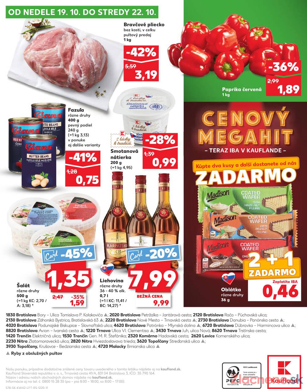 Leták Kaufland - Kaufland 16.10. - 22.10. - Bratislava-Patrónka - strana 78 Leták Kaufland - Kaufland 16.10. - 22.10. - Bratislava-Patrónka - strana 78