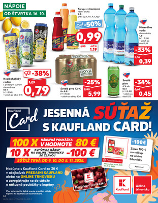 Kaufland 16.10. - 22.10. - Bratislava-Patrónka