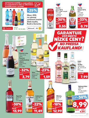 Kaufland 16.10. - 22.10. - Bratislava-Patrónka