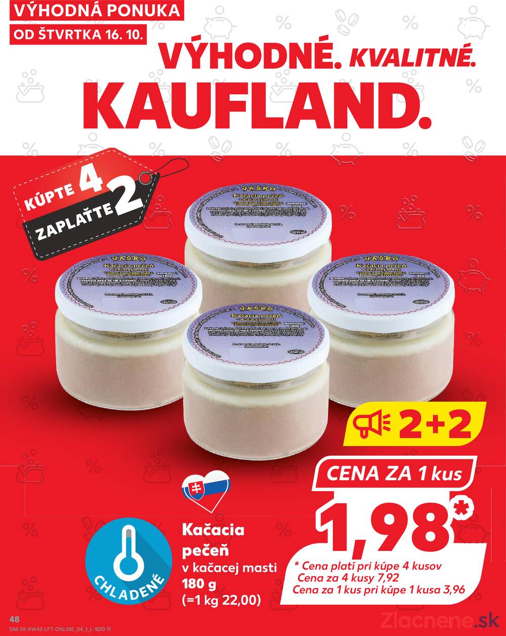 Leták Kaufland - Kaufland 16.10. - 22.10. - Kaufland Prešov - Sekčov  - strana 48