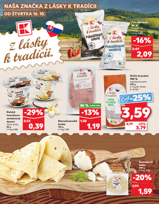 Kaufland 16.10. - 22.10. - Kaufland Prešov - Sekčov 